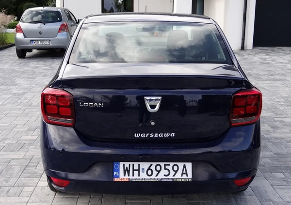 Dacia Logan cena 29999 przebieg: 51000, rok produkcji 2019 z Orzesze małe 154